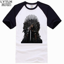 Load image into Gallery viewer, LYTLM Hipster Tee Game of Thrones T Shirt Mens Summer Casual White Shirt Men Slim Camisetas Masculina Streetwear Gay Men Clothes