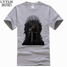 Load image into Gallery viewer, LYTLM Hipster Tee Game of Thrones T Shirt Mens Summer Casual White Shirt Men Slim Camisetas Masculina Streetwear Gay Men Clothes