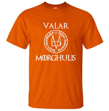 Load image into Gallery viewer, 2019 Summer Tshirt Men Valar Morghulis All Men Must Die Valyrian Game of Thrones T Shirts Casual 100% Cotton Men&#39;s Tops Tees