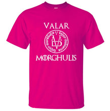 Load image into Gallery viewer, 2019 Summer Tshirt Men Valar Morghulis All Men Must Die Valyrian Game of Thrones T Shirts Casual 100% Cotton Men&#39;s Tops Tees