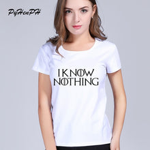 Load image into Gallery viewer, Hot 2019 T-shirt Women Game of Thrones Ringer Tee Shirt Femme Mother of Dragons T Shirt Female  Short Sleeve Cool O-neck Tops