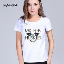 Load image into Gallery viewer, Hot 2019 T-shirt Women Game of Thrones Ringer Tee Shirt Femme Mother of Dragons T Shirt Female  Short Sleeve Cool O-neck Tops