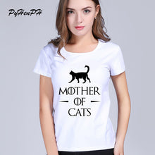 Load image into Gallery viewer, Hot 2019 T-shirt Women Game of Thrones Ringer Tee Shirt Femme Mother of Dragons T Shirt Female  Short Sleeve Cool O-neck Tops