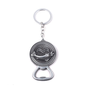 Game of Thrones Keychains House Stark Wolf Beer Bottle Opener Tool Keychain For Men Movie Jewelry