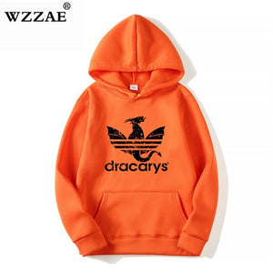 2019 New Men Game of Thrones Fleece Hoodies Sweatshirts 2019 Unisex Dracarys Harajuku Women Hoody Clothes Dropshipping