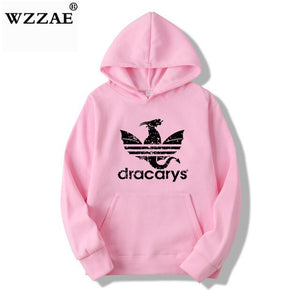 2019 New Men Game of Thrones Fleece Hoodies Sweatshirts 2019 Unisex Dracarys Harajuku Women Hoody Clothes Dropshipping