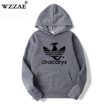 Load image into Gallery viewer, 2019 New Men Game of Thrones Fleece Hoodies Sweatshirts 2019 Unisex Dracarys Harajuku Women Hoody Clothes Dropshipping