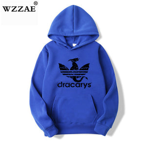 2019 New Men Game of Thrones Fleece Hoodies Sweatshirts 2019 Unisex Dracarys Harajuku Women Hoody Clothes Dropshipping