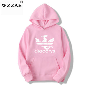 2019 New Men Game of Thrones Fleece Hoodies Sweatshirts 2019 Unisex Dracarys Harajuku Women Hoody Clothes Dropshipping