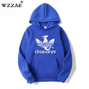 2019 New Men Game of Thrones Fleece Hoodies Sweatshirts 2019 Unisex Dracarys Harajuku Women Hoody Clothes Dropshipping