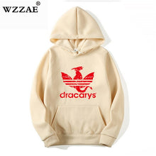 Load image into Gallery viewer, 2019 New Men Game of Thrones Fleece Hoodies Sweatshirts 2019 Unisex Dracarys Harajuku Women Hoody Clothes Dropshipping