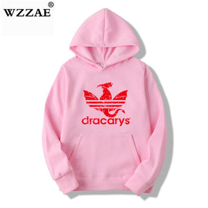 2019 New Men Game of Thrones Fleece Hoodies Sweatshirts 2019 Unisex Dracarys Harajuku Women Hoody Clothes Dropshipping