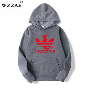 2019 New Men Game of Thrones Fleece Hoodies Sweatshirts 2019 Unisex Dracarys Harajuku Women Hoody Clothes Dropshipping