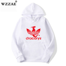 Load image into Gallery viewer, 2019 New Men Game of Thrones Fleece Hoodies Sweatshirts 2019 Unisex Dracarys Harajuku Women Hoody Clothes Dropshipping