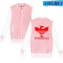 Load image into Gallery viewer, Game Of Thrones Dracarys Jacket Women 2019 Fashion Winter Harujuku Streetwear Jacket Women New Style Casual Jacket Clothes