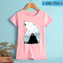 Load image into Gallery viewer, NEW Game Of Thrones T Shirt Women Casual Female Loose T-shirt Cotton Elastic O-Neck Breathable Leisure Tee Shirt Fashion Clothes